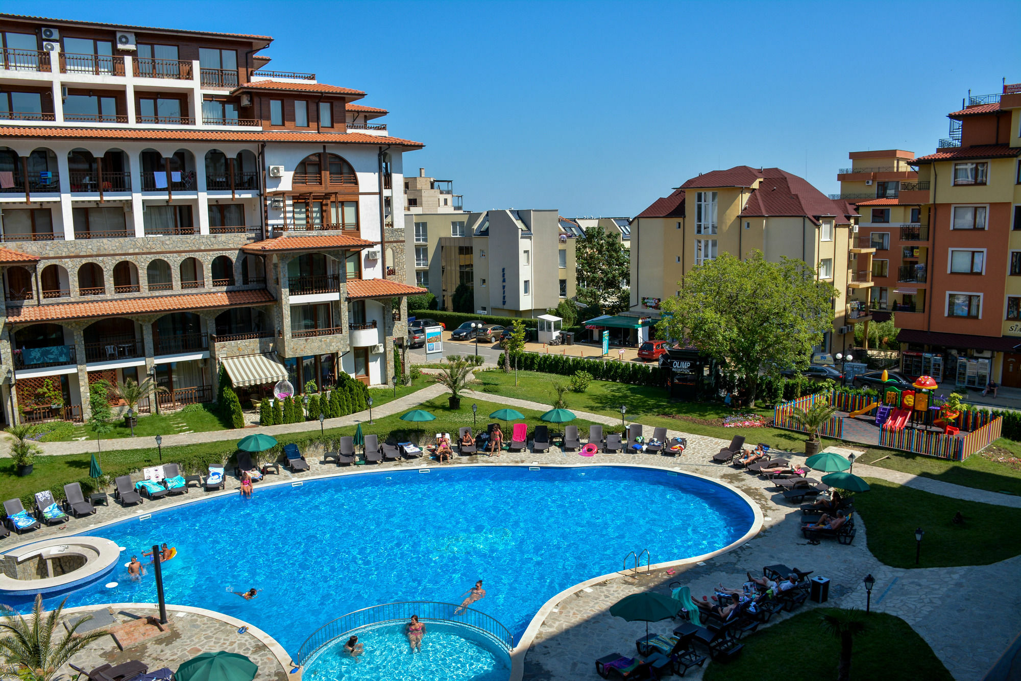 Olymp Apart-Complex Sveti Vlas Eksteriør bilde